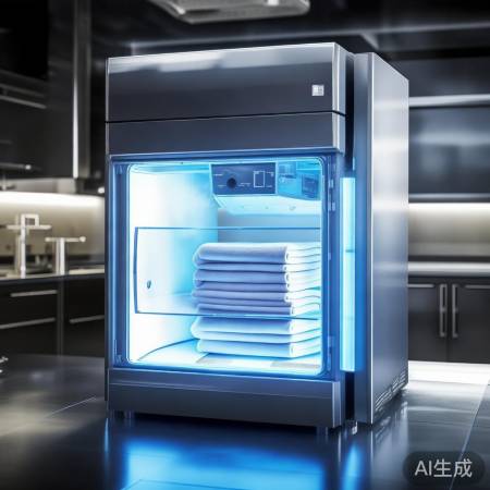 立式毛巾消毒柜，紫外线、臭氧、