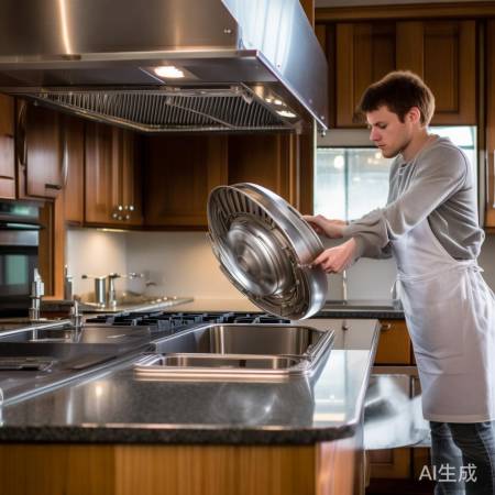 检查扇叶，确保油烟机顺畅