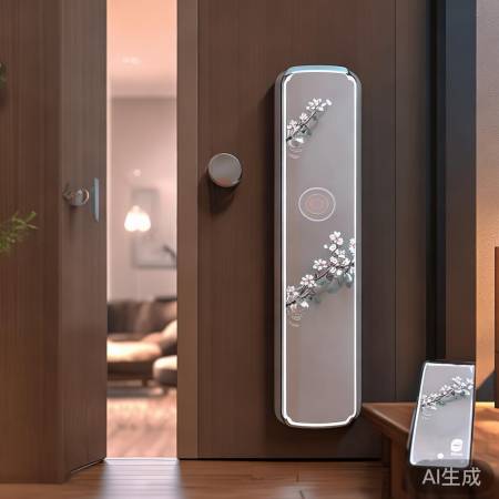 樱花指纹锁，未来生活新体验