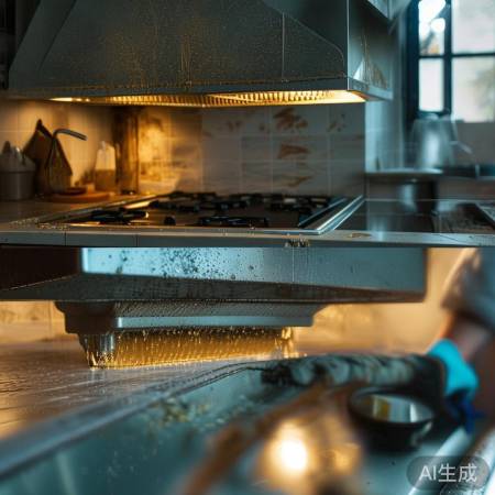 厨房神器,油烟机清洗内外兼顾