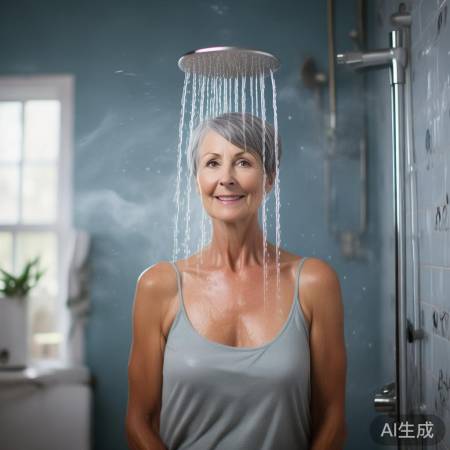 洗澡水温过高不利健康，35度最