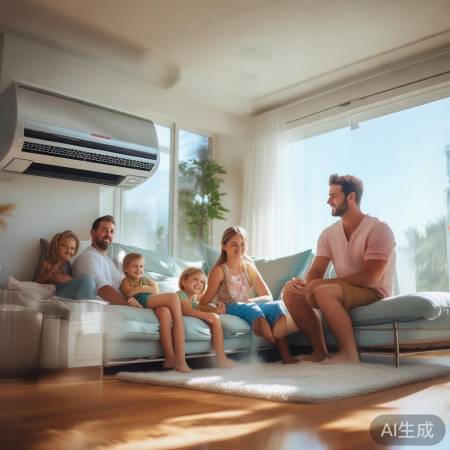 “夏日清凉，吉利区水冷空调，节