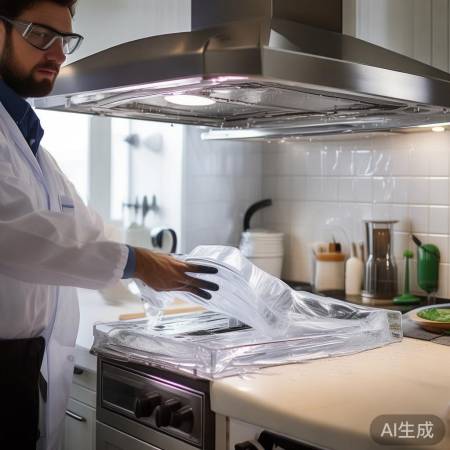 检查油烟机防水,防漏电隐患。