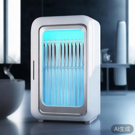 XX智能牙刷消毒柜，紫外线消毒