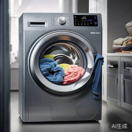 西门子洗衣机，智能省时洗涤宝