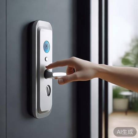 天创指纹锁：轻松解锁，进入设置