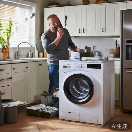 装洗衣机水龙头，找专业安装。