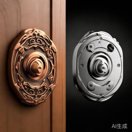 铜锁芯,坚固耐用首选。