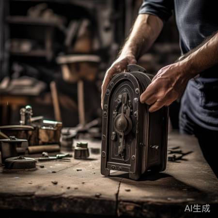 轻松解锁老式防盗门攻略