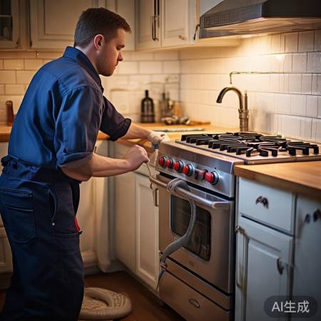 燃气灶安装管单独收费，费用视材