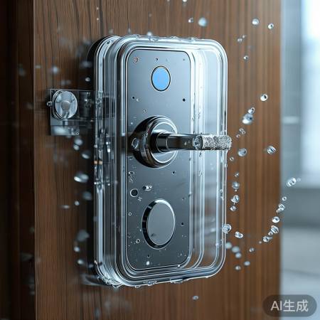 智能锁保护壳防尘防水,延长使用