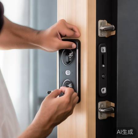 智能锁壳安装注意清洁与固定