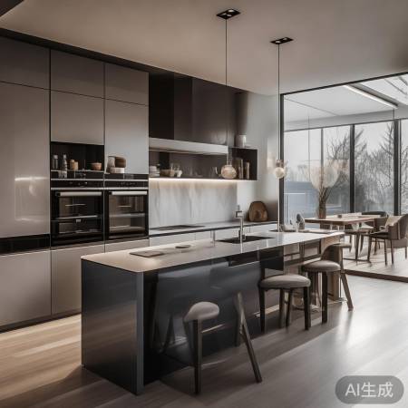 华帝消毒柜，简约银色，厨房时尚