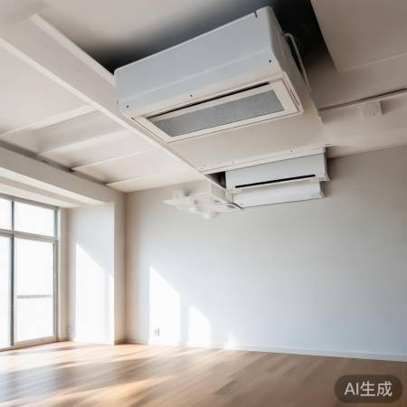 吊顶美化中央空调，安装简便。