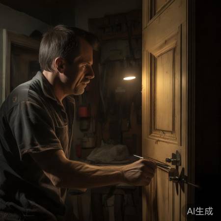 门框检查与维护，确保防盗门密封