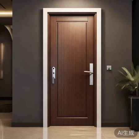 智能锁防盗门，安全时尚定制选。