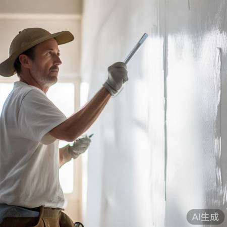 墙面填补，平齐为佳