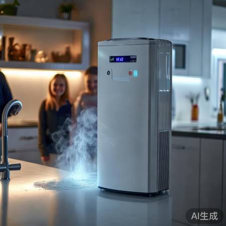 空气能热水器，快速加热，节能省