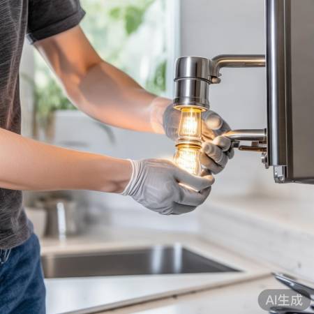 更换灯泡，手净求专业