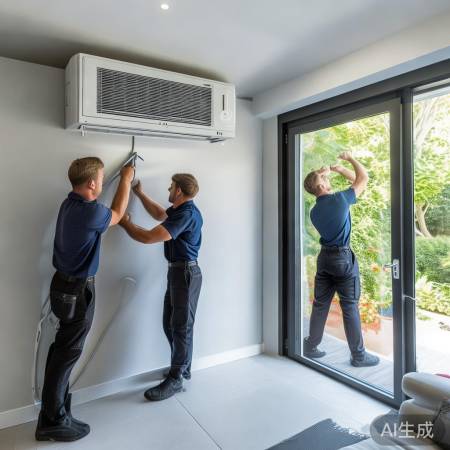 “选正规品牌,规范安装空调”