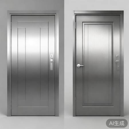 材质决定伸缩门档次，预算选材。