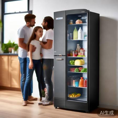 中型冰箱，适合三口之家，保鲜利