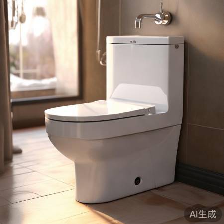 “智能马桶，空间布局巧”