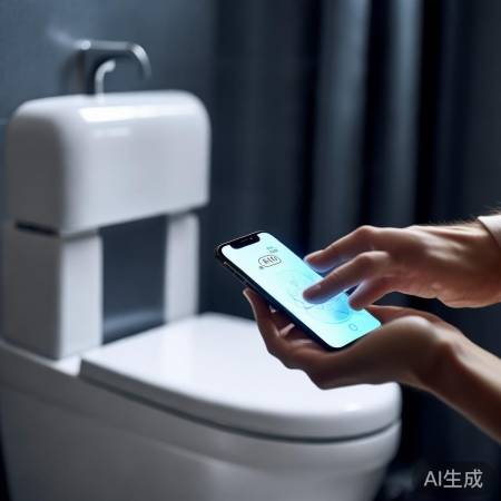 Hegii智能马桶，手机蓝牙配