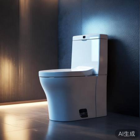 智能马桶节水环保，静音舒适生活