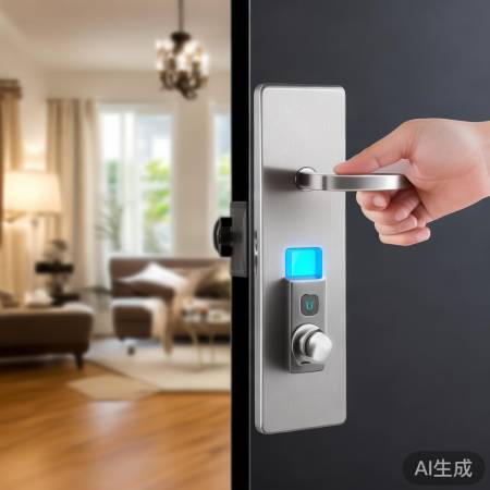 指纹锁,便捷秒开家门