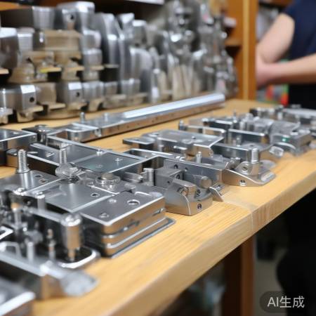 选防盗门固定件，注意细节。