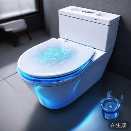 智能马桶蓝泡泡配件，提升体验与