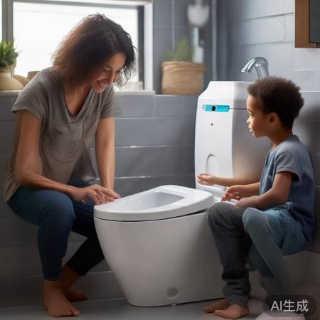 智能马桶方便，安全第一，儿童锁