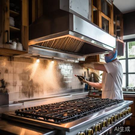 定期清洗油烟机，保障厨房安全！