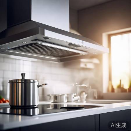 “及时关油烟机，节能又安全。”