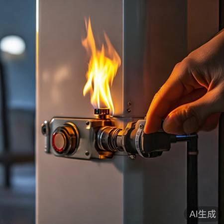 壁挂炉点火步骤：关闭壁挂炉，开