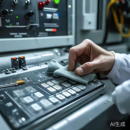 擦拭温度键，防卡尘换面板