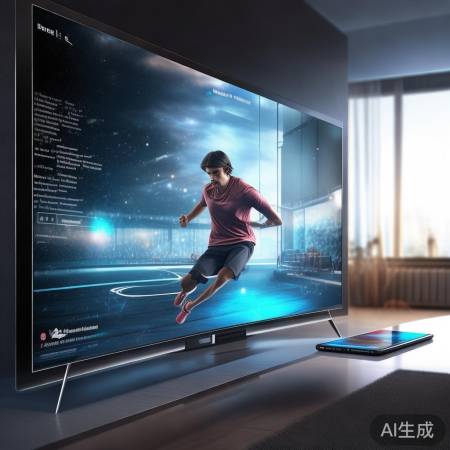 新款电视：无线投屏+健身监测