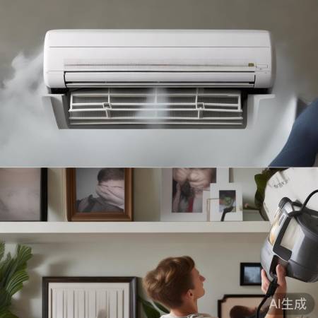 “空调滤网清洗,提升制冷效果”