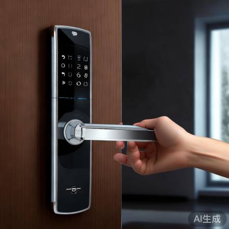 指纹锁软件故障,灯不亮。