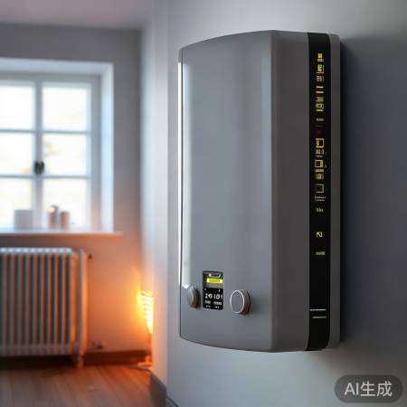 壁挂炉烧暖气，观察状态保运行