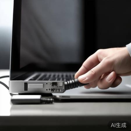 电脑音频输出，USB转接线连接