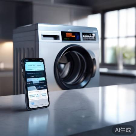 智能洗衣机，一键洗护，远程掌控