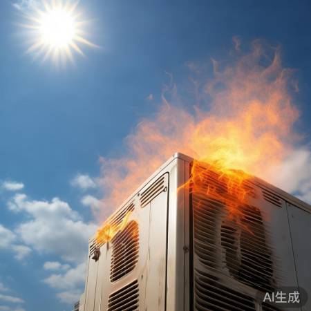 空调外机不宜晒太阳，易损耗损元