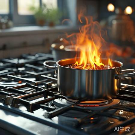 右边灶具宜炖煮，热量集中快烹饪