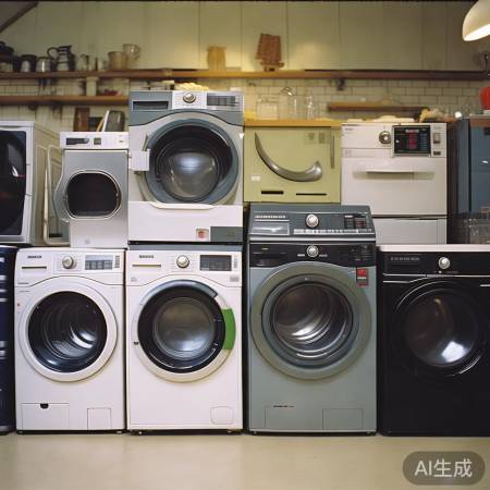 90年代，滚筒洗衣机品牌竞争，