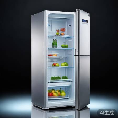 超薄高级冰箱，智能控温，保鲜新