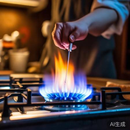 火焰不稳，喷嘴清理或更换。