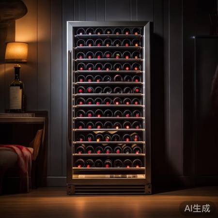 酒柜容量丰富，满足红酒收藏需求