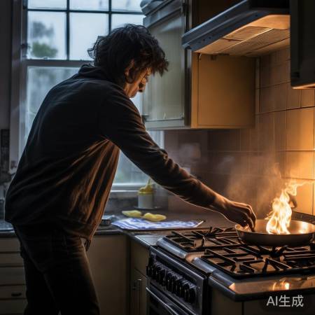 燃气泄漏，速关阀通风，联系维修